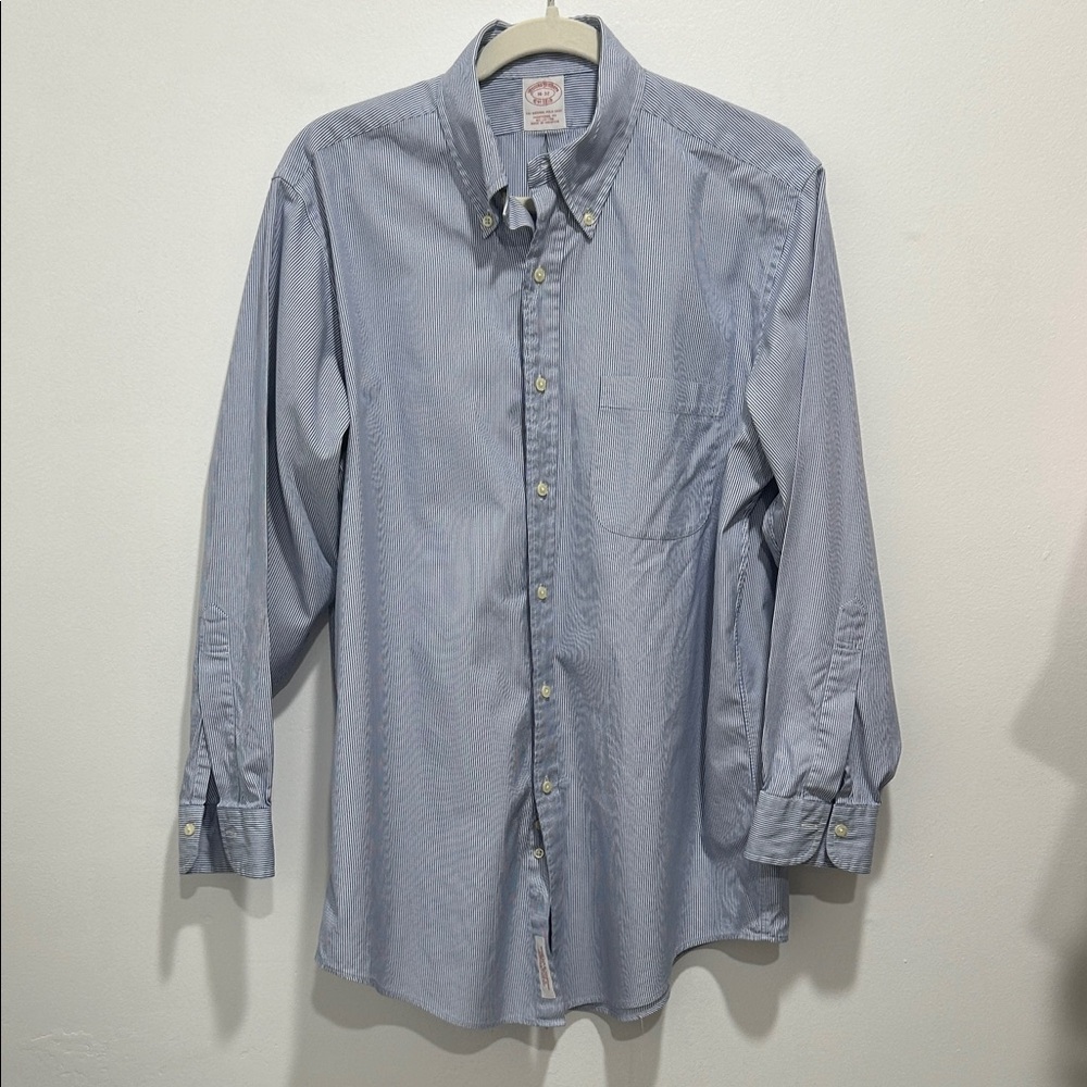 Brooks Brothers Light Blue Button-Down Dress Shirt